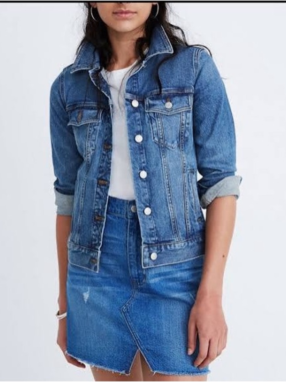 Madewell Medium Blue Denim Jean Jacket